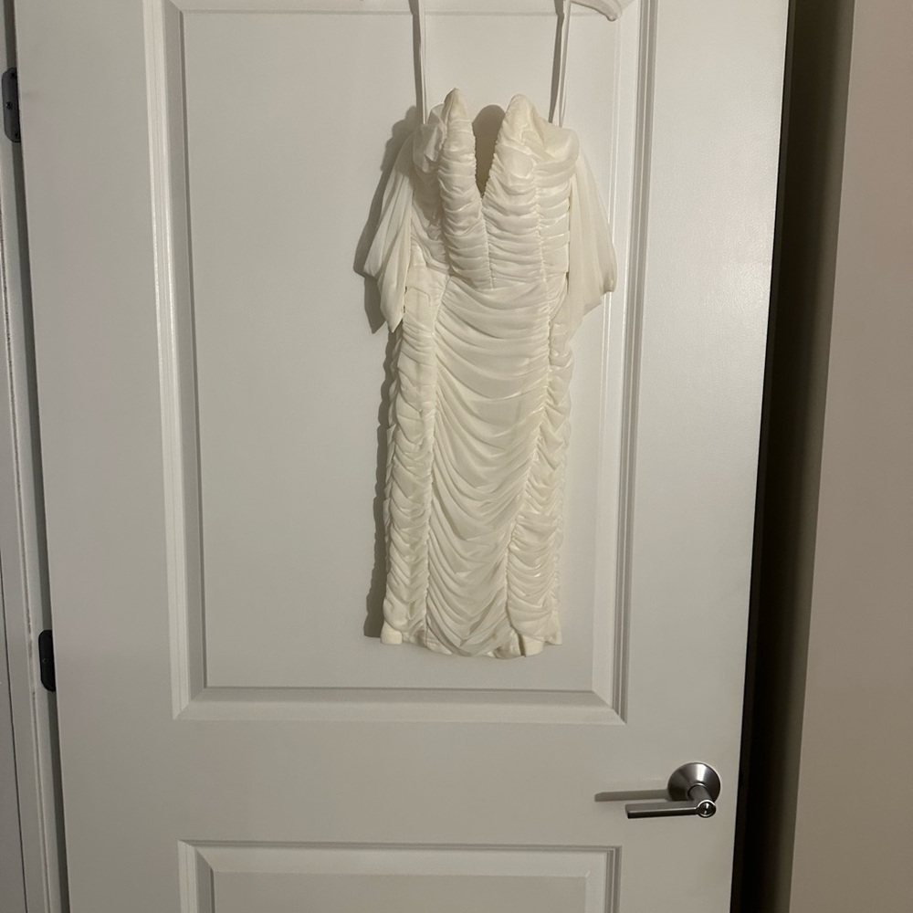 Windsor Cream Mini Dress